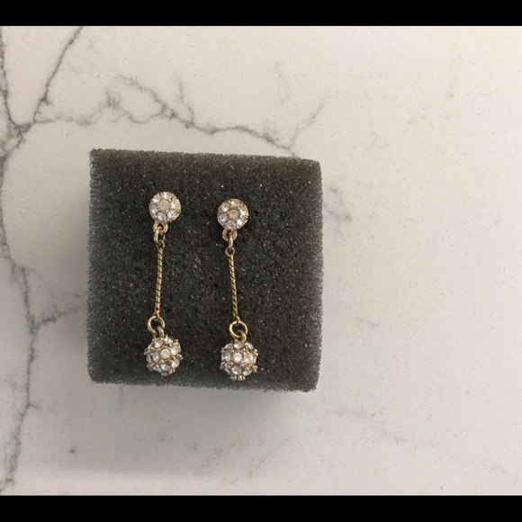 Monet Jewelry - Monet bridal collection drop earrings.